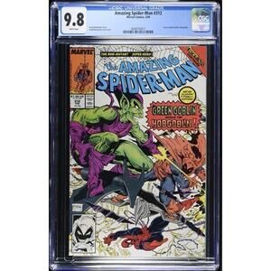 🔑🔥 Amazing Spider-Man #312 CGC 9.8 Green Goblin! WP !!! HOT! 105017